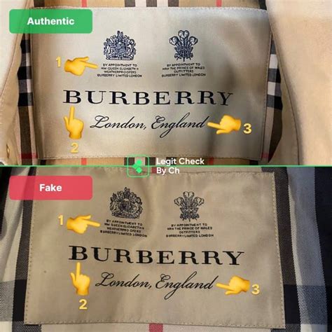 burberry logo real coat|burberry coat authentication check.